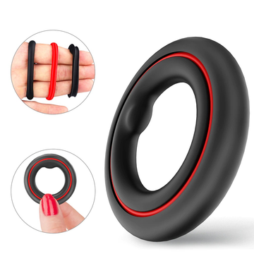 Penis Cock Rings for Male / Adult High Elasticity Sex Toy / Men's Silicone Rings - EVE's SECRETS